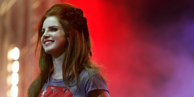 US singer Lana Del Ray.