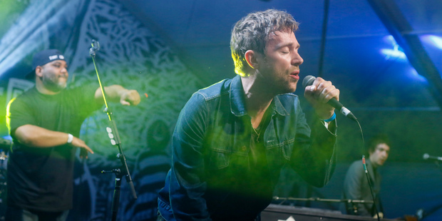 Damon Albarn has spoken about his past drug use. Photo/AP.