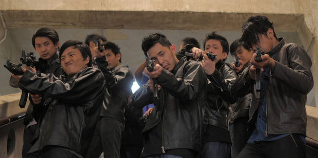 A scene from the ultra-violent film The Raid 2: Berandal. Photo/AP