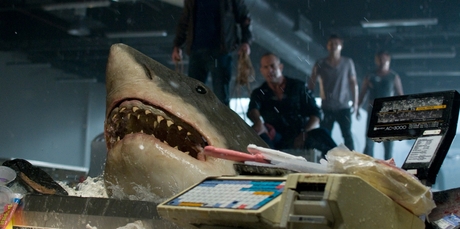 A sequel to the film Bait 3D, pictured, called Deep Water has been shelved over its likeness to the Malaysia Airlines flight disaster.
