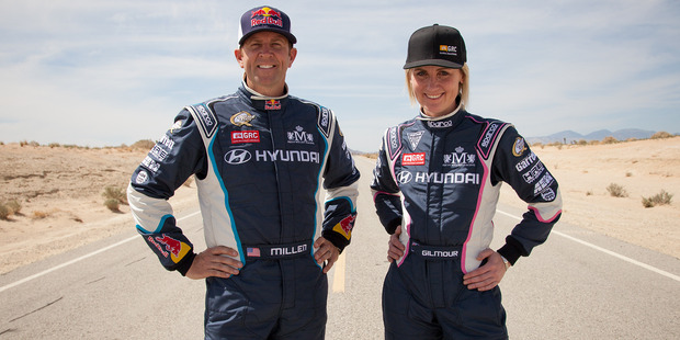 Emma Gilmour is joining ex-pat Kiwi Rhys Millen in the two car Hyundai Global Rallycross team. Photo / Supplied