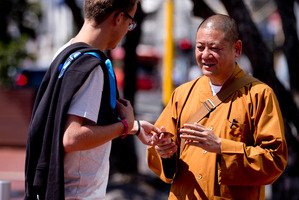 The man sought donations in Auckland and Wellington. Photo / Dean Purcell