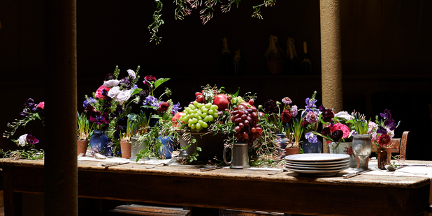 Vintage Wedding Flowers by Vic Brotherson. Photo / by Catherine Gratwicke.