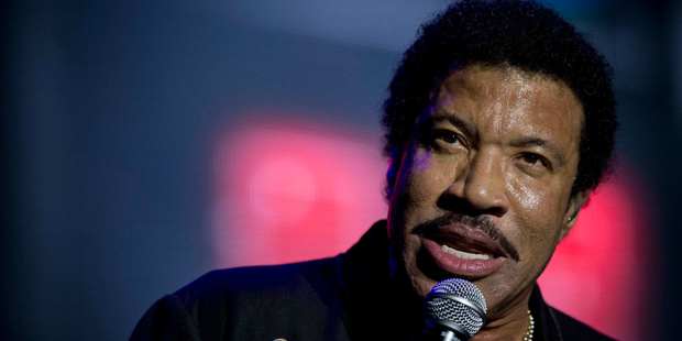 American singer songwriter Lionel Richie at Vector Arena in Auckland on Sunday night. Photograph/ Greg Bowker