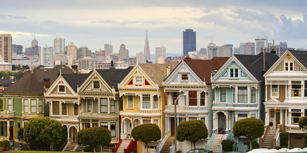Alamo Square, Pacific Heights, San Francisco. Photo / Supplied.