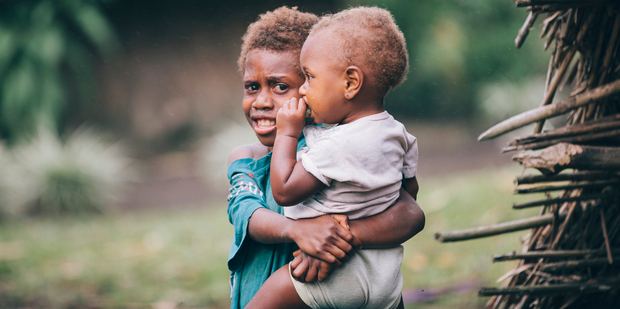 Aid from NZ and World Vision has turned around the outlook for children in remote areas of Vanuatu. Photo / Jo Currie