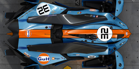 Jaegertech machine in Gulf oil livery