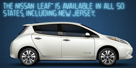 Nissan Leaf ad