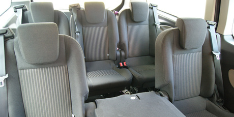 The Ford Tourneo features an impressively varied series of seating combinations for passengers - the manufacturer claims there are in fact 30 configurations. Pictures / David Linklater