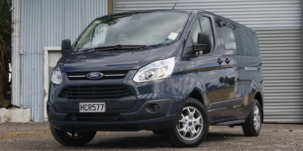We're not that taken with the name, but in all other respects the Ford Tourneo Custom is one very cool van. Picture / David Linklater