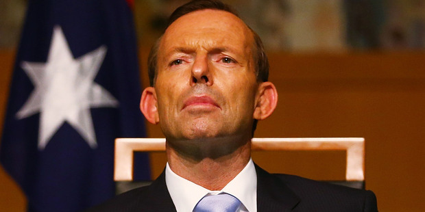 English-born Tony Abbott said he had decided on the controversial move several weeks ago. Photo / Getty Images