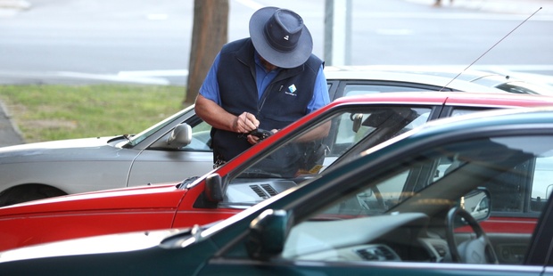 Tauranga parking wardens will be checking for bald tyres from next month. Photo/George Novak