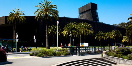 De Young museum in San Francisco, currently showing Californian artist Richard Diebenkorn. Photo / Babiche Martens.