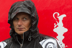 Emirates Team New Zealand skipper Dean Barker.