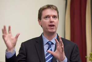 Conservative Party leader Colin Craig. Photo / Natalie Slade