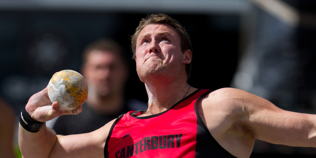 Tom Walsh has proven he's the nation's top male shot putter. Photo / Brett Phibbs.