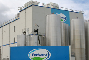 Fonterra's Pahiatua milk powder factory pic/HBK
