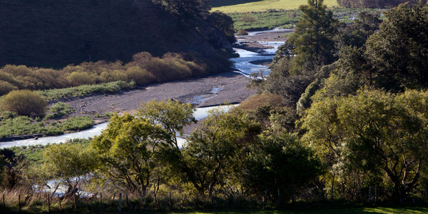 The site of the proposed Ruataniwha Dam.