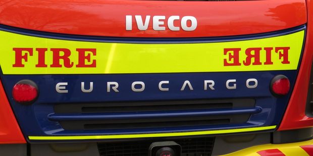 Two incidents involving trucks caused traffic chaos yesterday with emergency services working hard at the scenes.