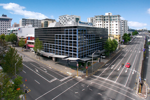 The Radio Network building at 54 Cook St in central Auckland.