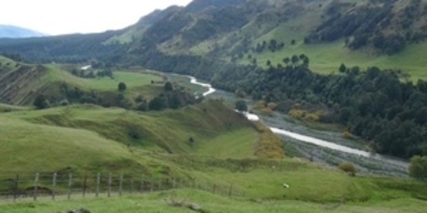 The site of the proposed Ruataniwha dam in Central Hawkes Bay