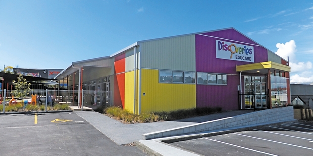 The newly opened Educare facility at 126 Target Rd, Glenfield.