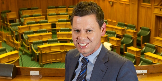 With his aggressive tabloid style, TV3's Patrick Gower has become a press gallery phenomenon. Photo / Mark Mitchell
