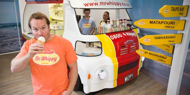 Mr Whippy master franchise owner Chris Dorn says the Auckland frozen dessert market is close to saturation point. Photo / Greg Bowker