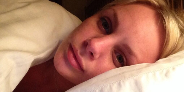British actress Lauren Crace was one of the many people who posted a #nomakeupselfie on social media to help raise awareness for breast cancer.