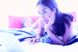 A study suggests a link between a mother's inactivity and a child's lack of exercise. Photo / Thinkstock
