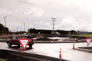 The intersection of Kingseat and Glenbrook roads.
