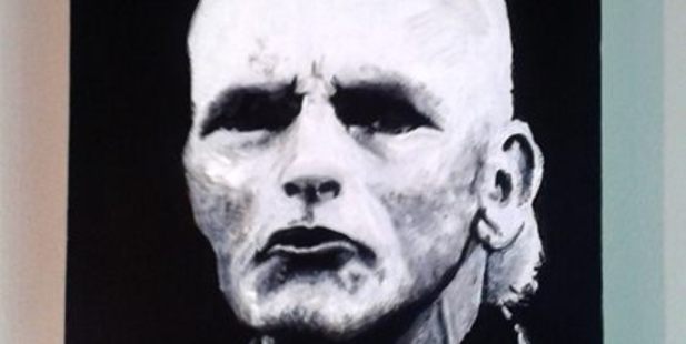 The 'horrible' painting.