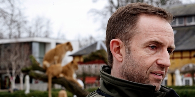 Managing director of Copenhagen Zoo Steffen Straede. Photo / AP