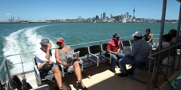 Auckland transport authorities are puzzled by the sharp downturn in the number of ferry trips taken last month compared with patronage in the same period last year. Photo / Janna Dixon