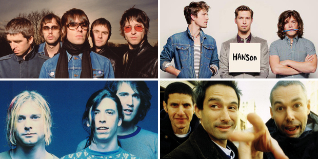 There are some great 90s bands that would be amazing to see live again. Photo / Supplied, Facebook