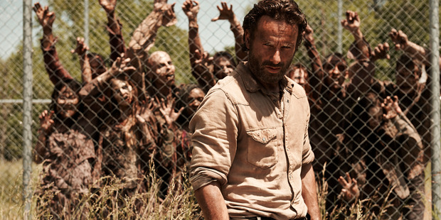 Andrew Lincoln in The Walking Dead.