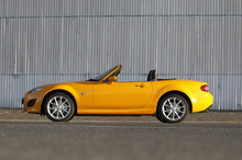 A 2009 Mazda MX5.