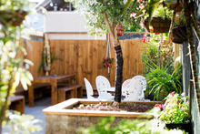 The courtyard at Cazador. Photo / Babiche Martens.