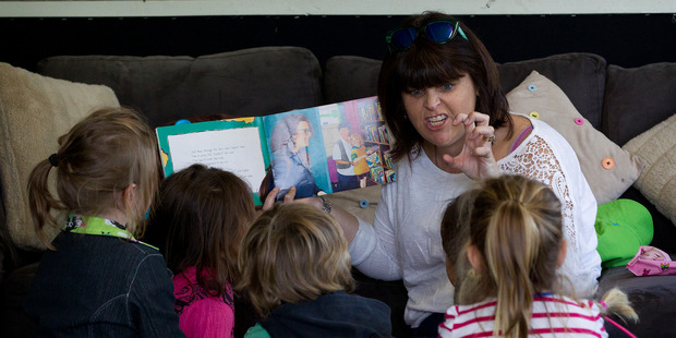 Monique Raynel's actions help to bring stories to life. Photo / Christine Cornege