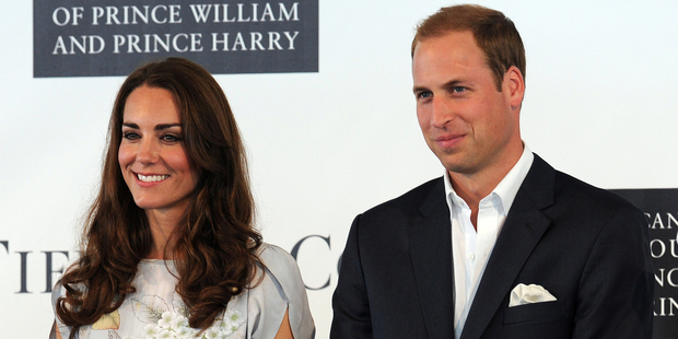 If you come in to contact with Kate Middleton and Prince William when they're in town are you prepared to be posh?
Photo / AP