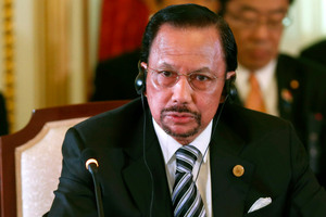 Sultan of Brunei. Photo / AP