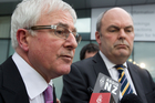 The climate change minister you have when you don't want one, Tim Groser, left, declined to comment at all, writes Bisset. Photo / APN The climate change minister you have when you don't want one, Tim Groser, left, declined to comment at all, writes Bisset. Photo / APN