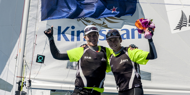 Olivia Powrie and Jo Aleh.