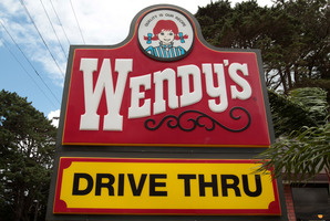The Wendy's restaurant chain has gone to the High Court to try and stop a rival blocking one of the exits to its drive through lanes. Photo / NZ Herald