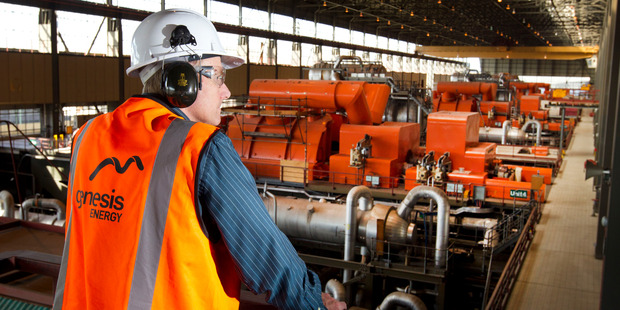 Reg Soepnel, Thermal Energy Manager Genesis Energy, pictured overlooking the huge units at Huntly Power Station in the Waikato. The Huntly Power Station can use either gas or coal to produce electrici