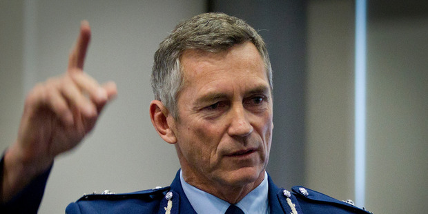 Police commissioner Mike Bush.