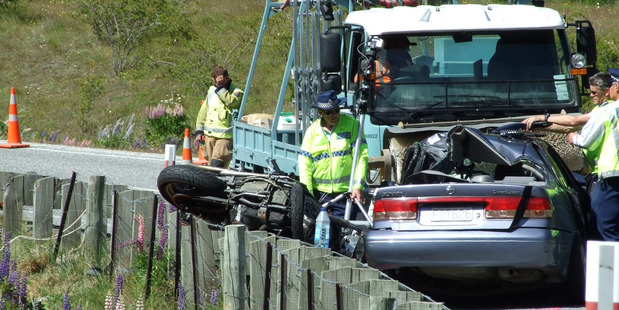 The scene of the crash last November. Photo / Lynda van Kempen