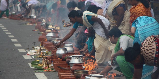 In India, the real theatre was all around us - a visual and visceral feast.