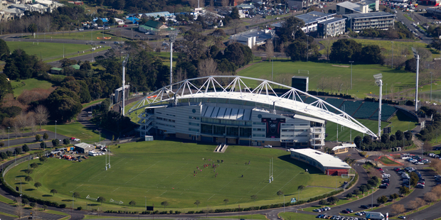 North Harbour stadium had more than 250,000 community users a year, including school events, and its function centre. Photo / Richard Robinson