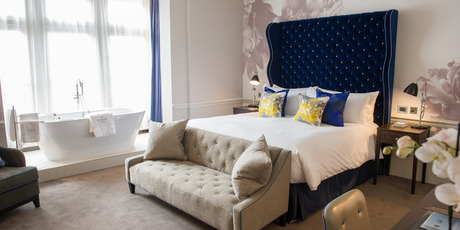Deluxe studio at the Ampersand. Photo / Supplied.